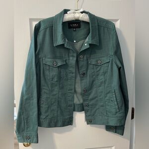 BRAND NEW  Twill Jacket with Knit
Back and Sleeves